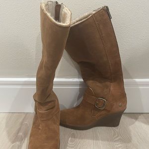 Ugg High Top Wedge Boots